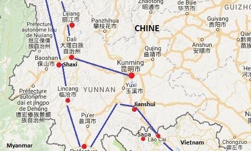 Chine Yunnan – Vietnam – Thaïlande