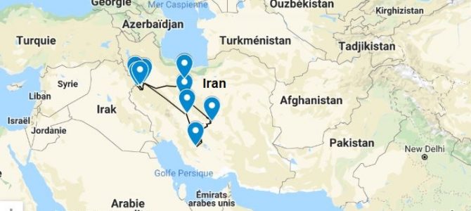 IRAN, itinéraire et portraits